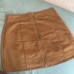 Forever 21 Suede Mini Skirt